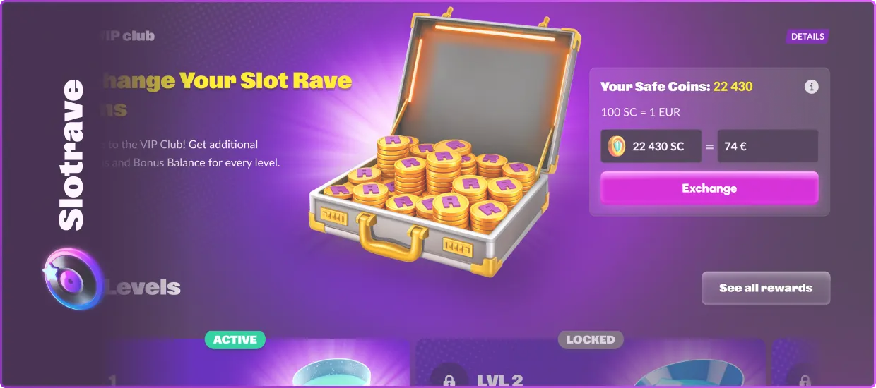 Slotrave Mobile App