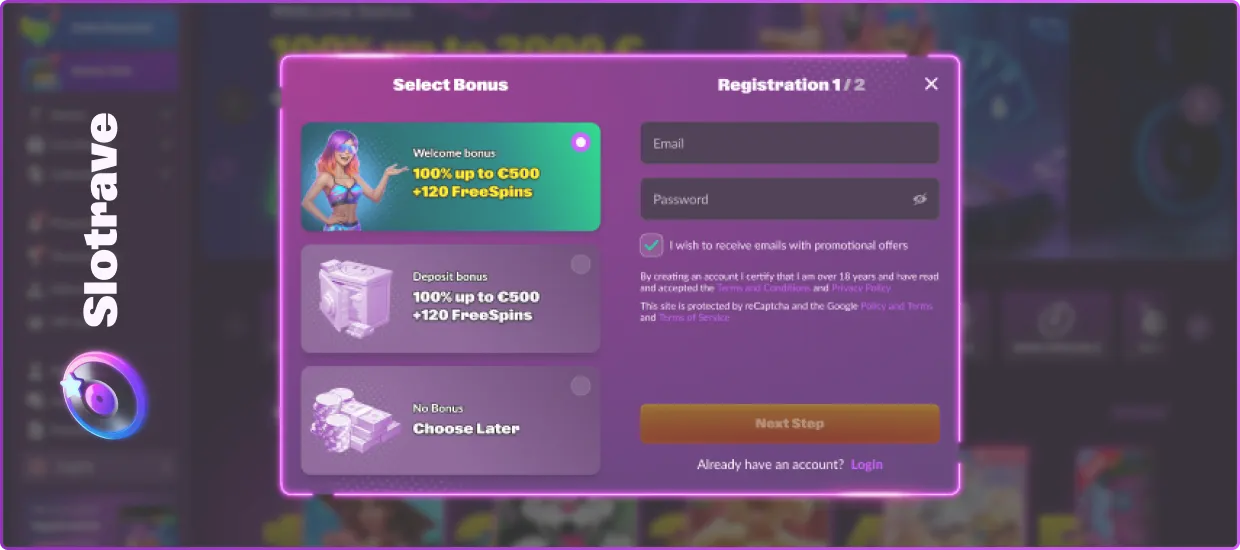 Slotrave Casino Online